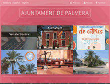 Tablet Screenshot of palmera.es